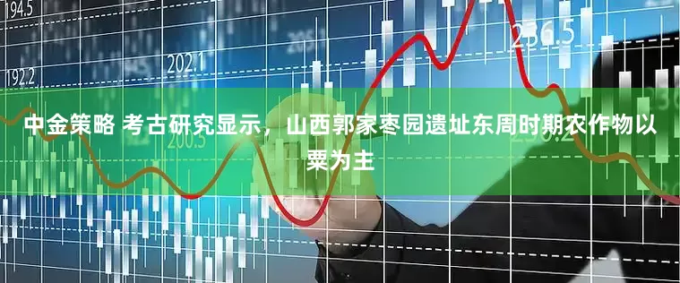 中金策略 考古研究显示，山西郭家枣园遗址东周时期农作物以粟为主
