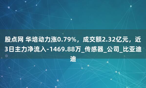 股点网 华培动力涨0.79%，成交额2.32亿元，近3日主力净流入-1469.88万_传感器_公司_比亚迪